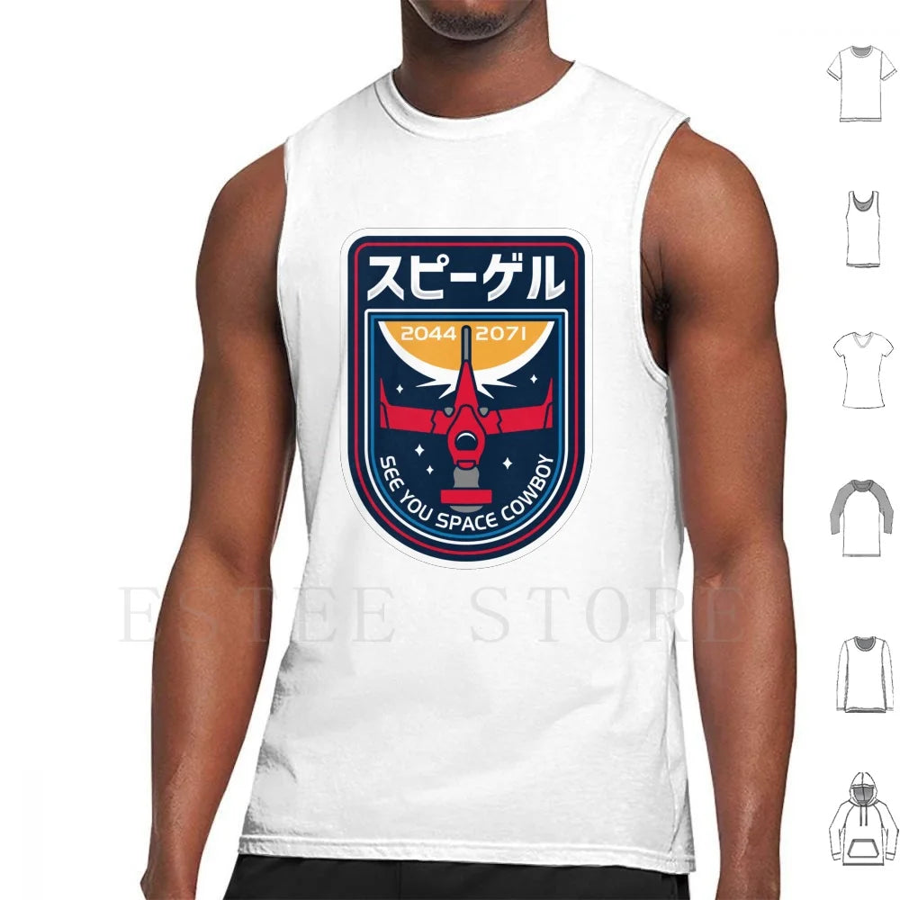 Cowboy Bebop: In Memoriam Tank Tops Vest Sleeveless Cowboy Spike Swordfish Spiegel Bebop Anime