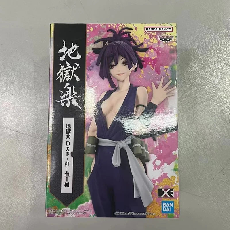 Hell's Paradise: Bandai In Stock Original Banpresto Dxf Yuzuriha Anime Action Figure Model Boxed Toys Gift Genuine