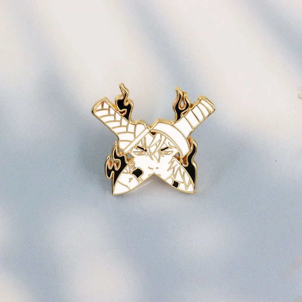 Vinland Saga: Thorfinn Karlsefni Dagger Badge Enamel Pin Adventure Jewelry