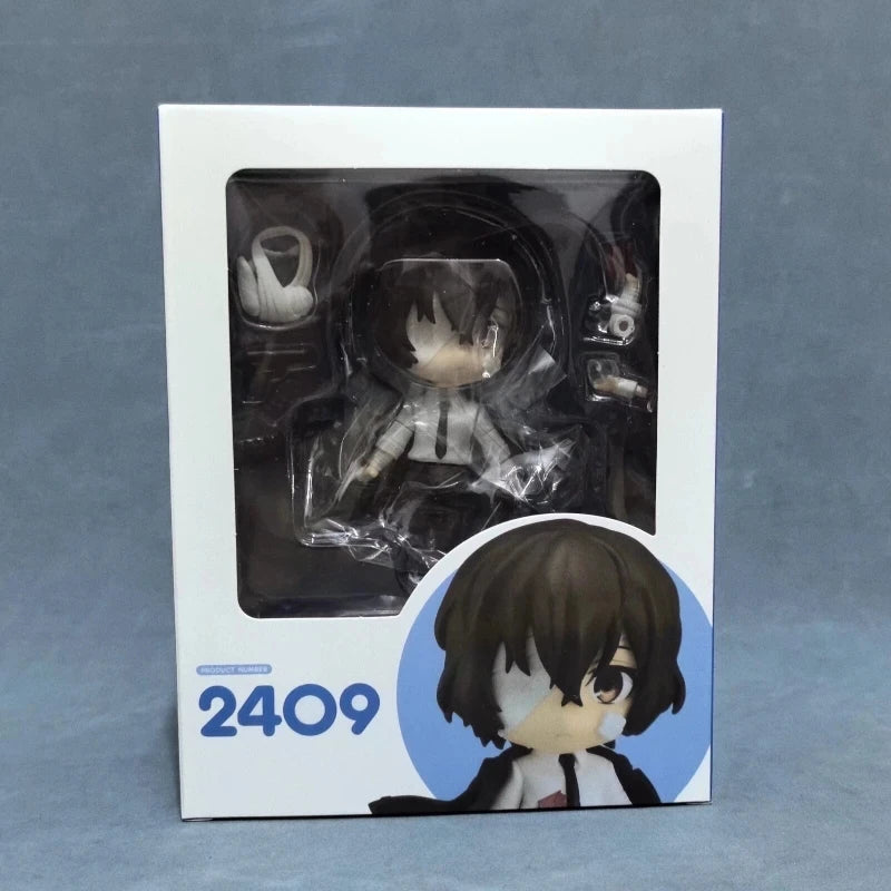 Bungo Stray Dogs: 10cm Anime Cute Nakahara Action Figure Figurine Edogawa Rampo Figure Dazai Osamu Toy Model PVC Collection Gift