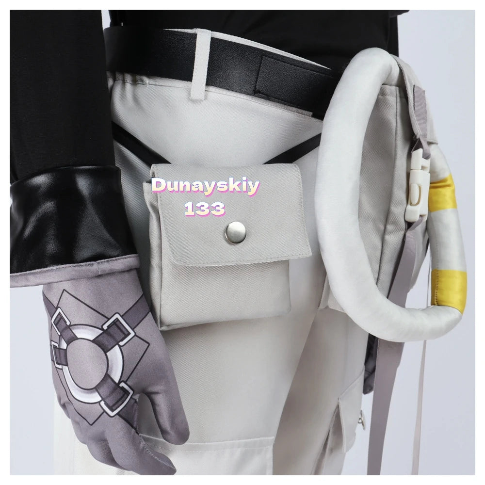 Gachiakuta: Rudo Surebrec Anime Cosplay Costume - Akuta Cleaners Uniform with Hoodie & Gloves, Perfect Props for Halloween
