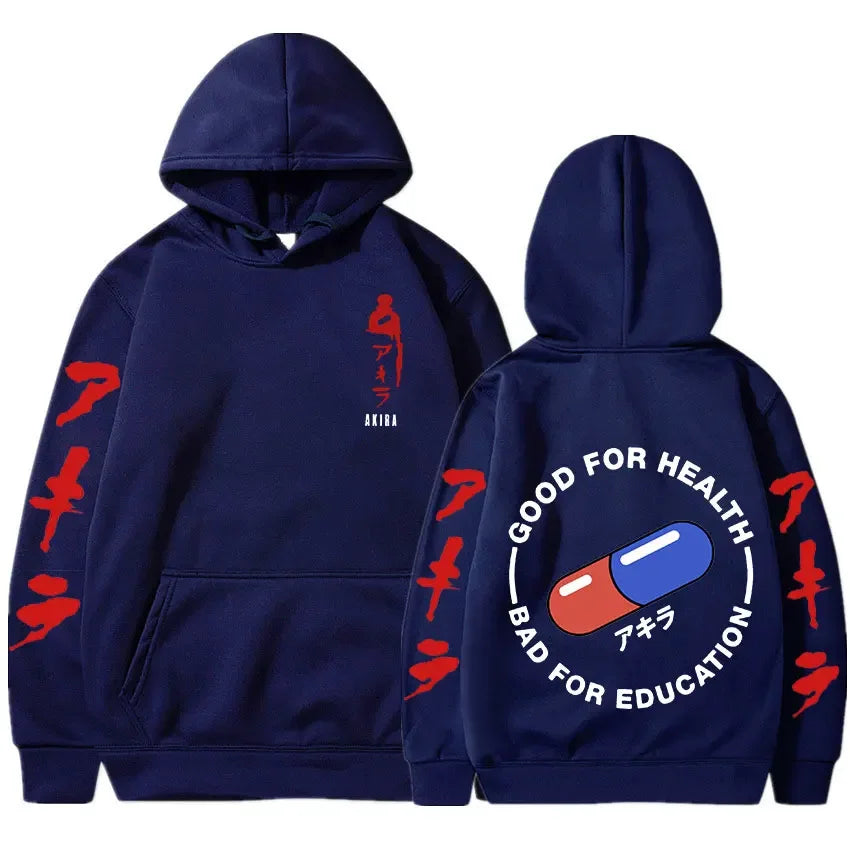Akira Print: Sweatshirts Unisex Fashion Sweatshirt Oversized Hoodie long Sleeves Pullover Coat