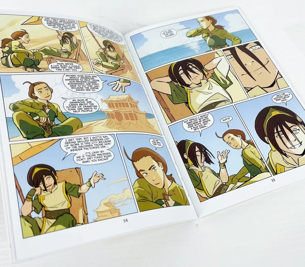 Avatar: The Last Airbender Season 1+ 2 English Picture Book American Comics Action Comedy Fantasy 18 Books