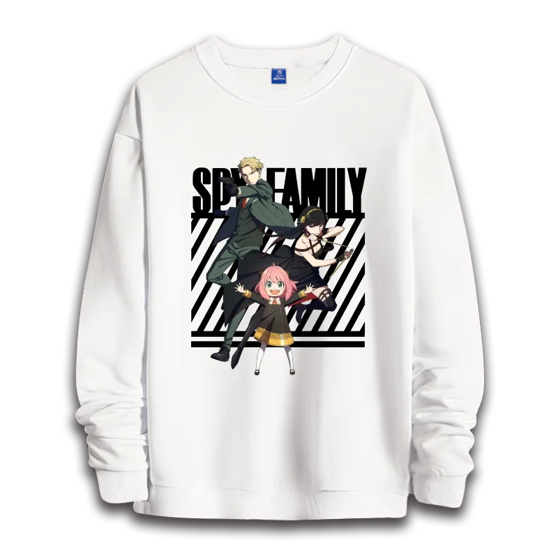 Spy x Family: anime sweatshirts women's round neck top couple round neck hoodie couple loose casual fashion