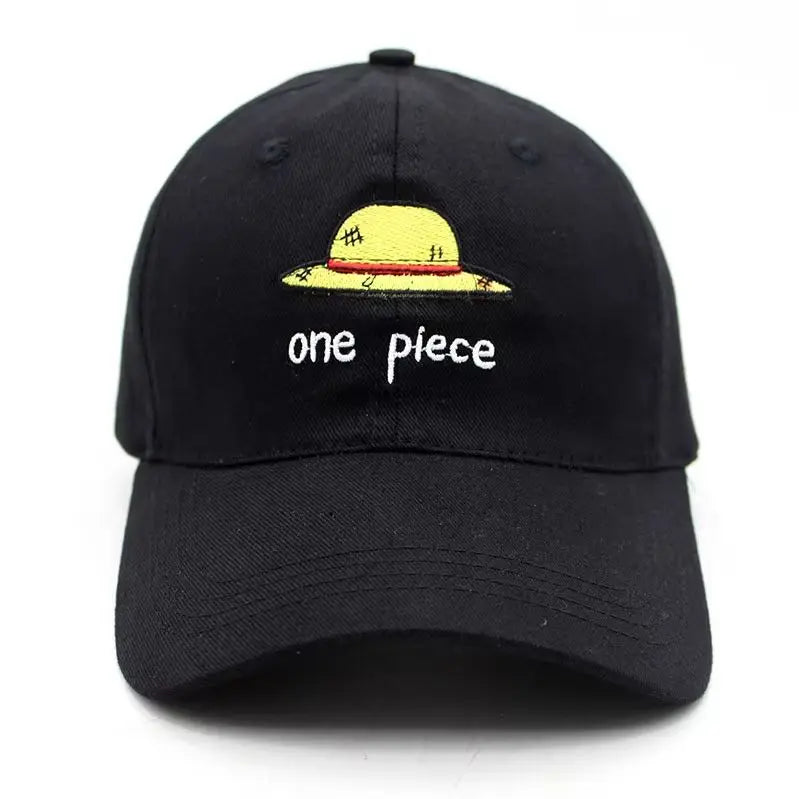 One Piece: Dad Hat Cotton Anime Luffy Straw Hat Baseball Caps Snapback Hats Pirate Unisex Dropshipping