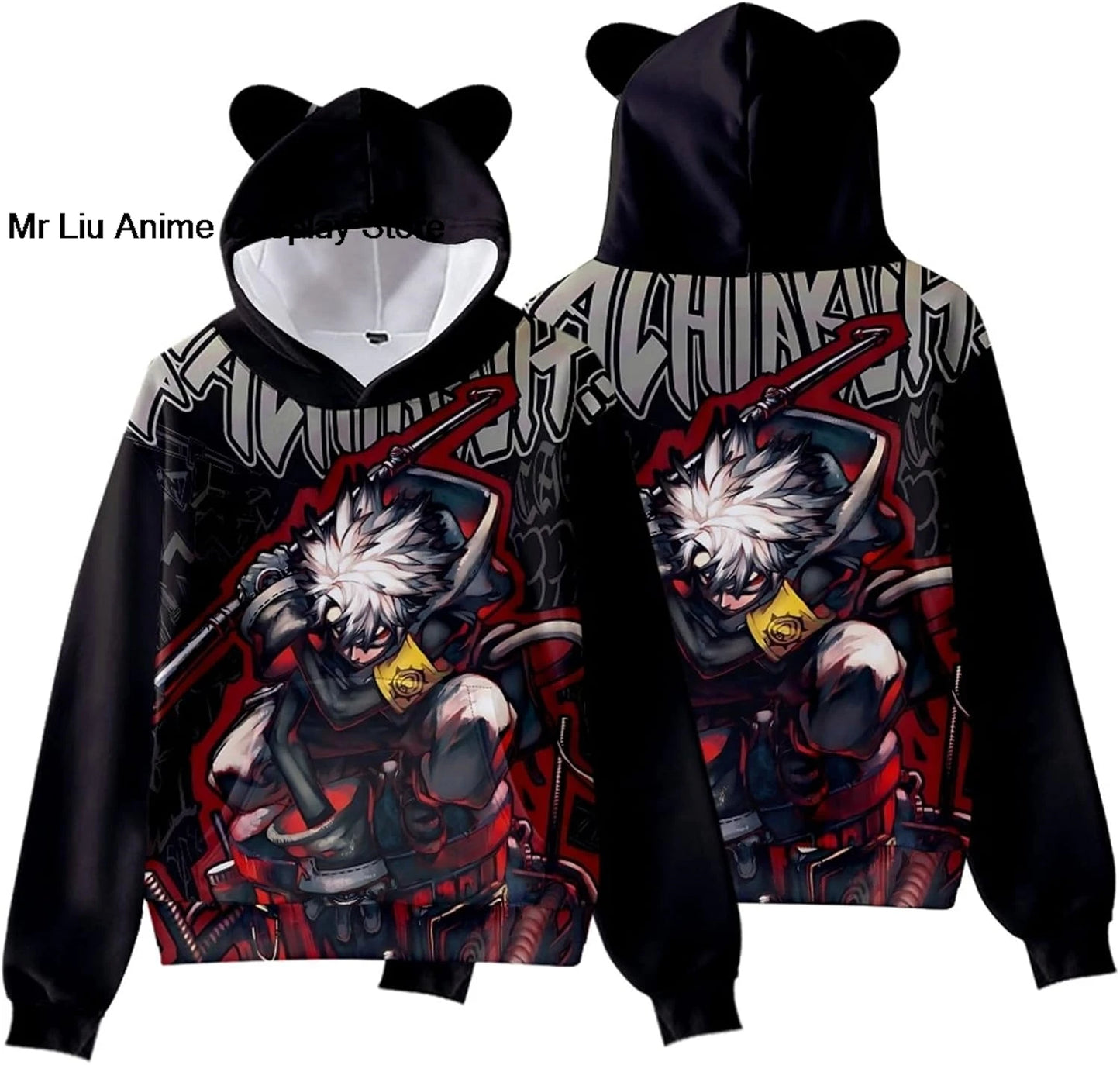 Gachiakuta: Hoodie Sweatshirt Sweater Costume Clothing Pullover Hooded with Ear Hat