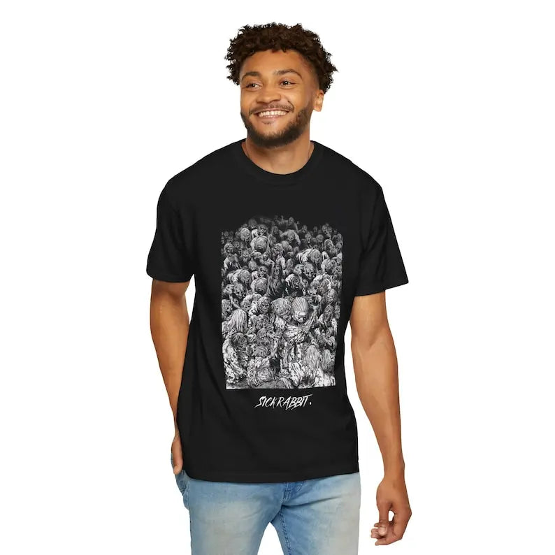 Vinland Saga: Gothic T-Shirt, Anime Manga Tee, Black & White Unisex Top, Anime Apparel, Manga Lover Gift