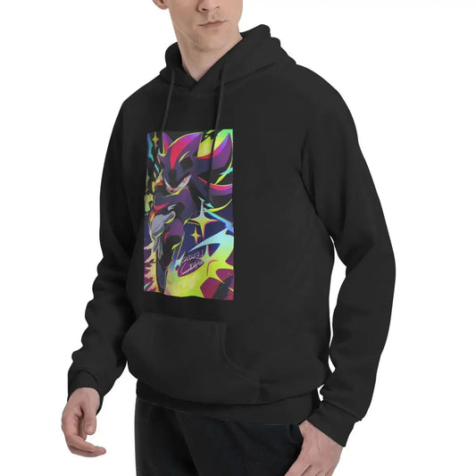 Sonic the Hedgehog: Shadow The Hedgehog Sonic The Hedgehog Hoodies Men Women Casual Pullover Sweatshirt Harajuku Long Sleeve Hooded Autumn Winter