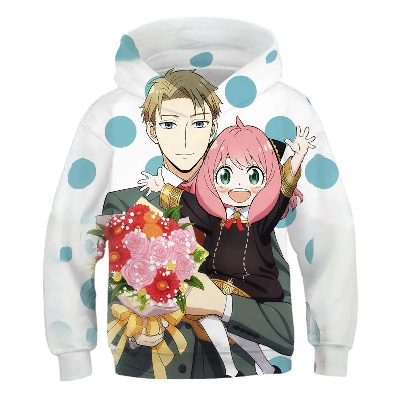 Spy x Family: (KIDS) Hoodies Sweatshirt Movie Style Spy Play House Pullover