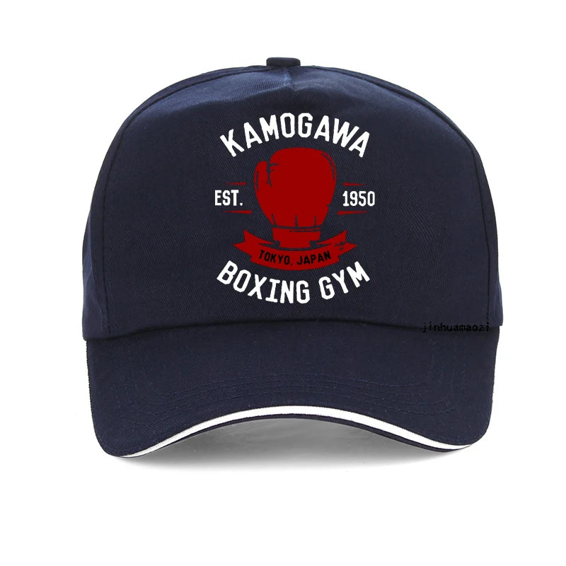 Hajime no Ippo: Vintage Baseball cap Cotton Men Summer Trucker hat Anime Kamogawa Boxing Gym hats Makunouchi Takamura