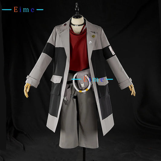 Gachiakuta: Enjin Cosplay Costume Cosplay Clothing Fancy Party Suit Coat Top Pants Halloween Carnival Uniforms Custom Made