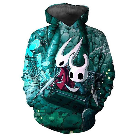 Hollow Knight: Game 3D Print Hoodies Men Women Casual Fashion Oversized Sweatshirts Hoodie Harajuku Pullovers Tracksuit Clothing