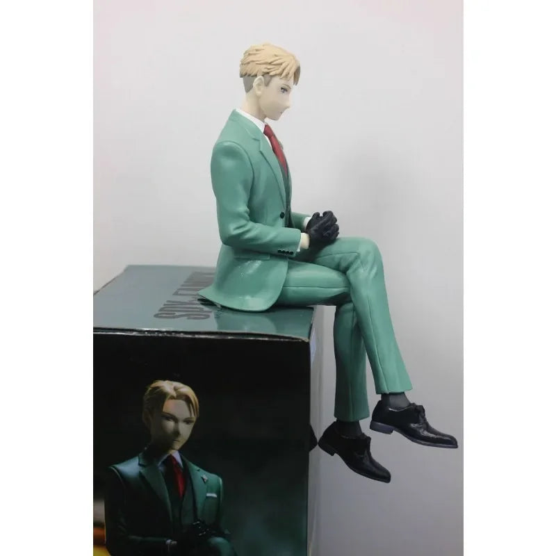 SPY x FAMILY :Figure Twilight Sitting Posture Noodle Press Model Manga Statue Kawaii Anime Figure Collection Doll Gift