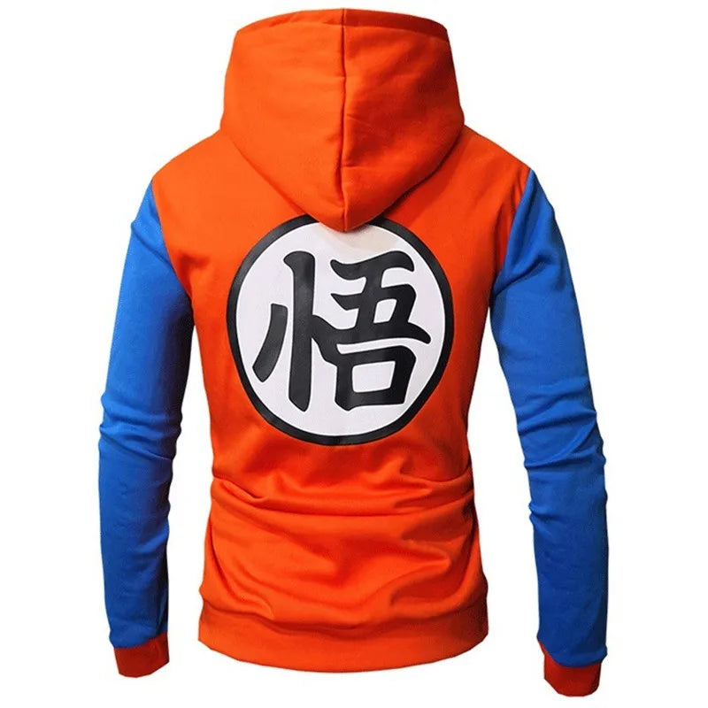Anime Dragon Son Goku Cosplay Costumes Pullover Hoodie Casual Sweatshirt For Mens Women Fleece Hooded Outcoat Kakarotto Jacket