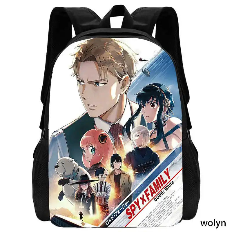 Spy X Family: Backpack for School Bags for Light Weight Backpack