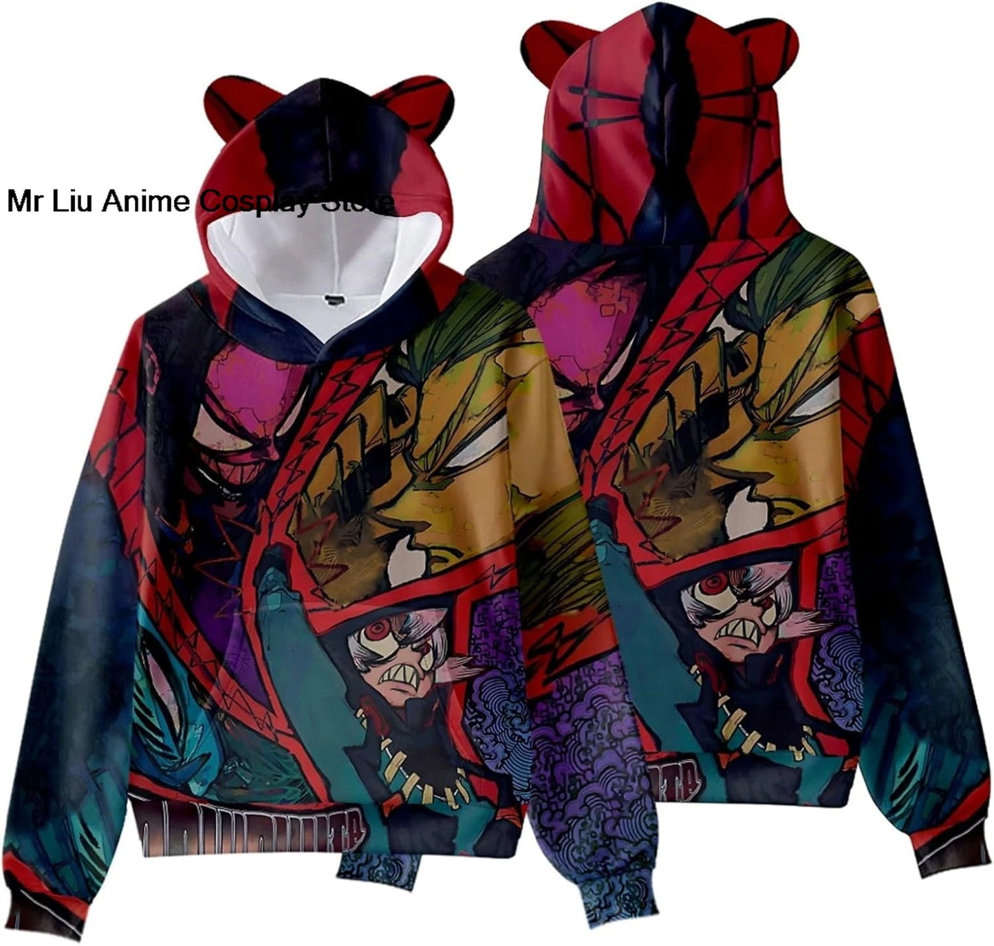 Gachiakuta: Hoodie Sweatshirt Sweater Costume Clothing Pullover Hooded with Ear Hat