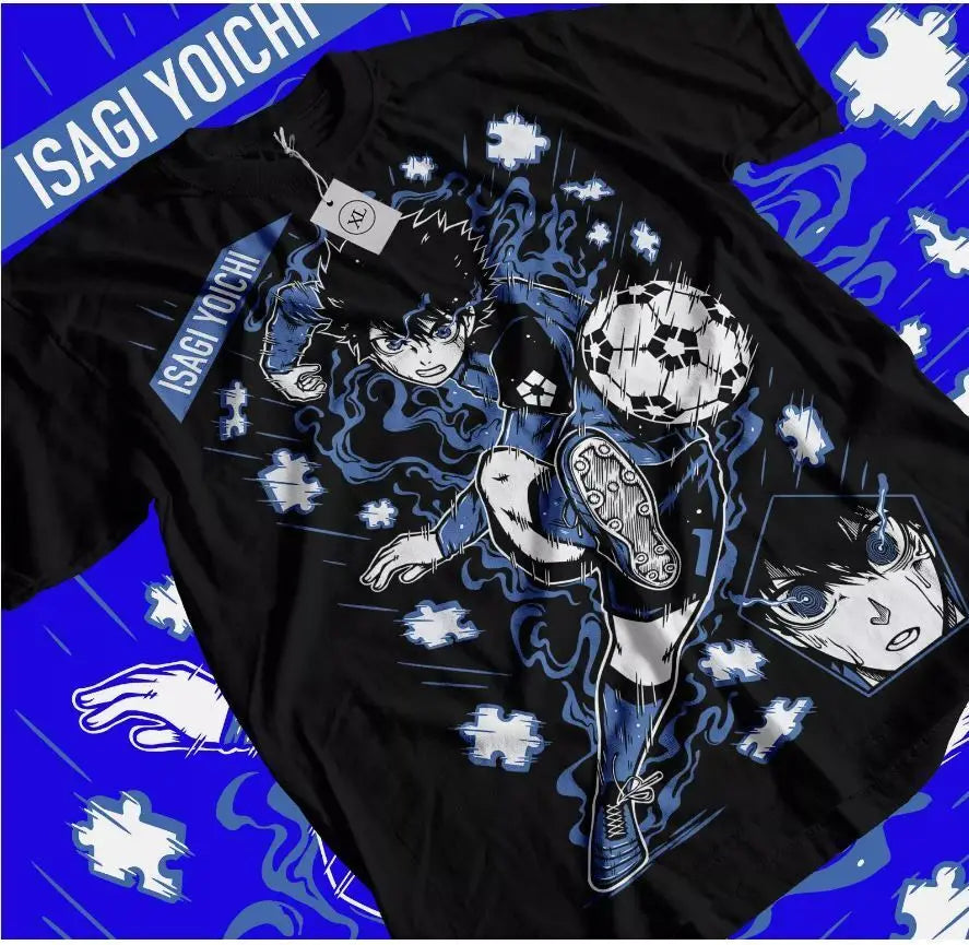 Blue Lock: Yoichi Isagi anime gift shirt,Meguru Bachira,Kunigami,Rin Itoshi,Nagi