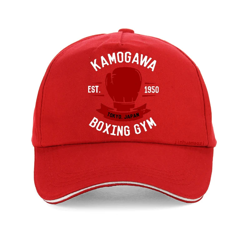 Hajime no Ippo: Vintage Baseball cap Cotton Men Summer Trucker hat Anime Kamogawa Boxing Gym hats Makunouchi Takamura