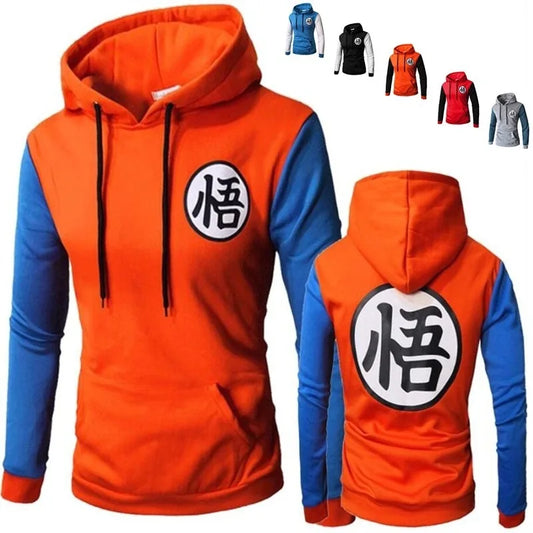 Anime Dragon Son Goku Cosplay Costumes Pullover Hoodie Casual Sweatshirt For Mens Women Fleece Hooded Outcoat Kakarotto Jacket