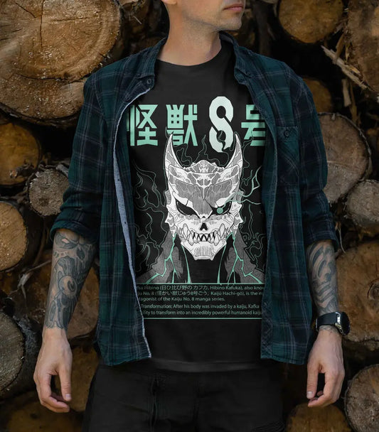 Kaiju No. 8 :T-shirt Mina Shiro kaij HoshinaGift Manga Best Anime Shirt allsize361