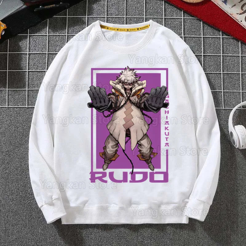 Gachiakuta: Spring Autumn Male Casual Sweatshirts Men's Sweatshirt Tops