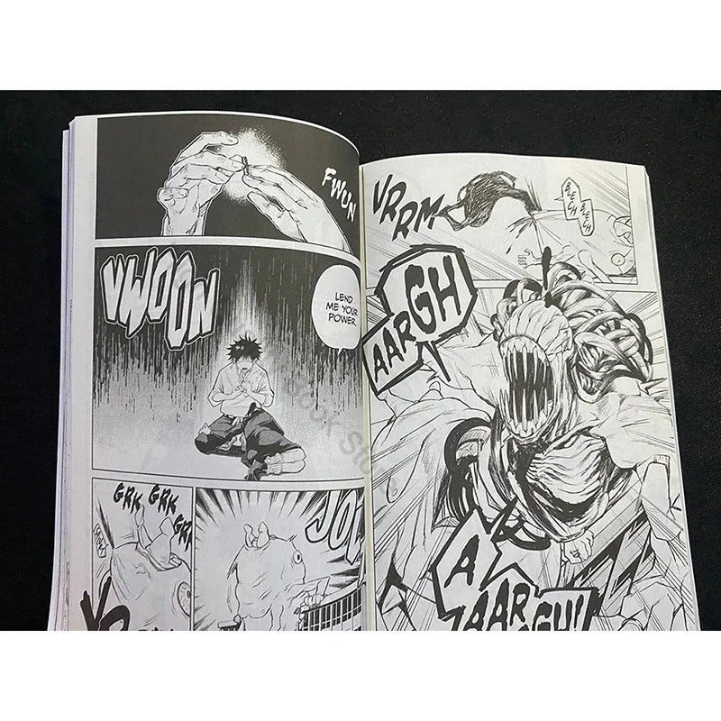 Manga Book 1 Volume Jujutsu Kaisen Japan Youth Teens Fantasy Science Mystery Suspense Manga Comic Book English