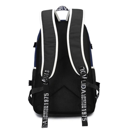 Black Butler: Backpack Luminous Schoolbag Large Capacity Students Backpack Men Travel Bag Teenger Back To School Mochila