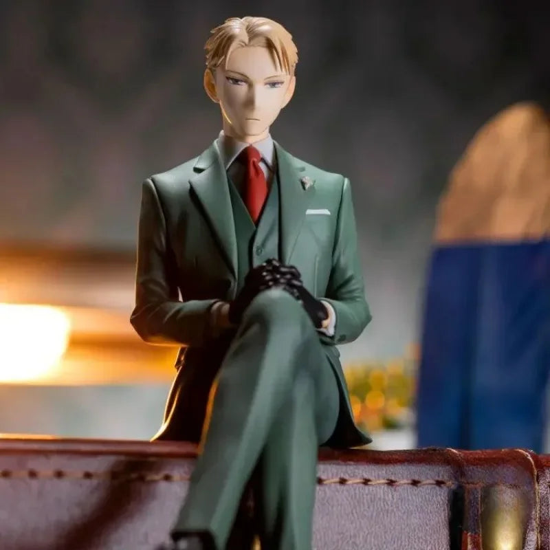 SPY x FAMILY :Figure Twilight Sitting Posture Noodle Press Model Manga Statue Kawaii Anime Figure Collection Doll Gift