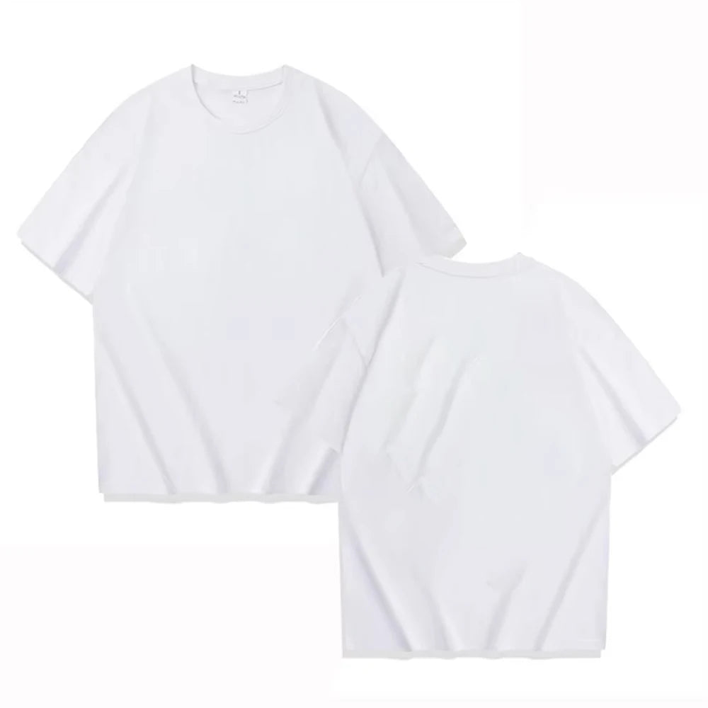 2026 new Neon Genesis Evangelion Third Impact Lilith Rei T-Shirt Heavyweight Baige Clothing Graphic Short Sleeve Shirt Men Women