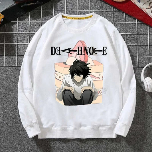 Death Note: L Ryuk Sweatshirts Harajuku Men's Ryuuku Animation Collectable Casual Clothes