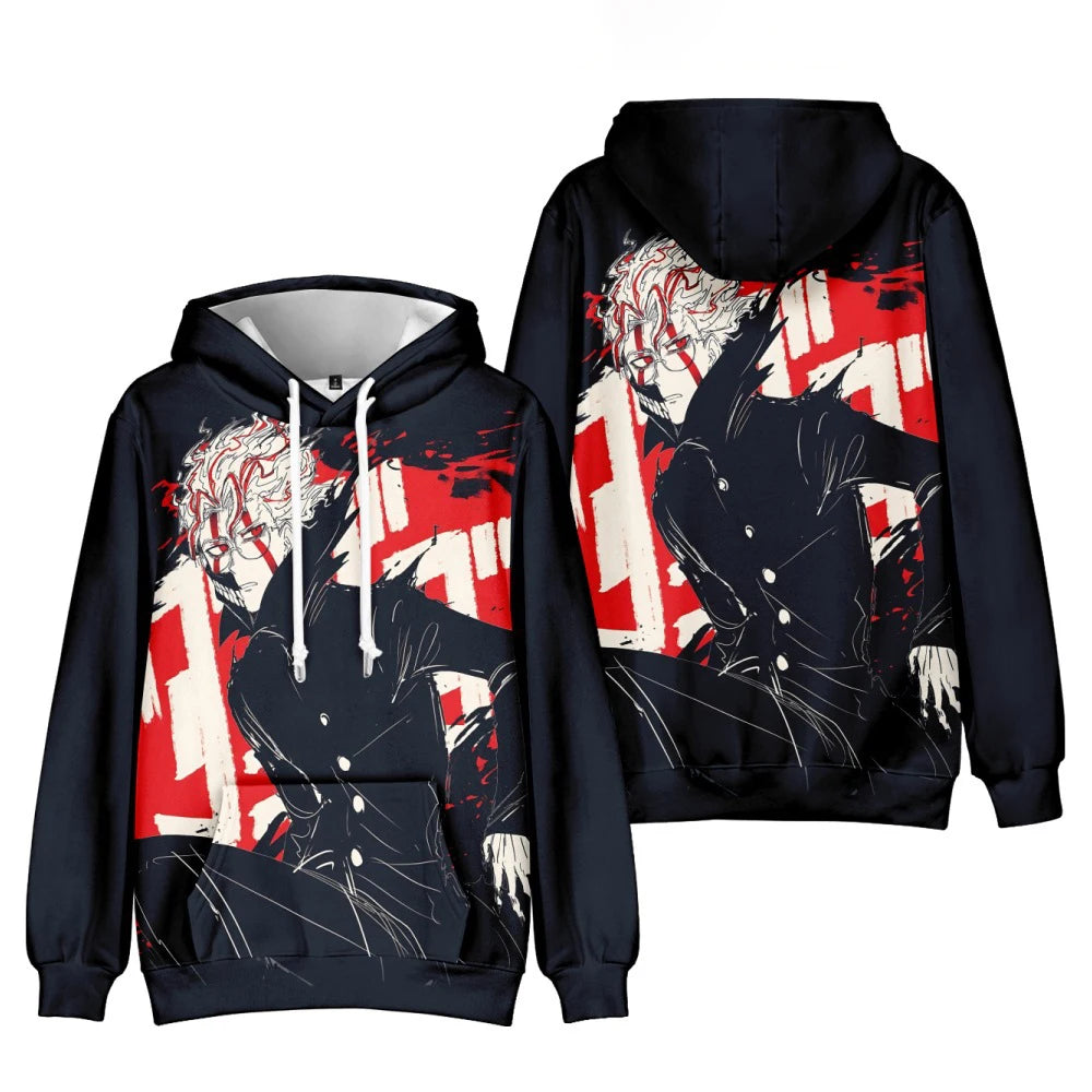 Dandadan: 3D Print Hoodies Men Women Hoody Oversized Hooded Sweatshirts Harajuku Tracksuits Pullover Tops Coat Man Clothing