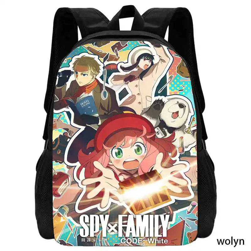 Spy X Family: Backpack for School Bags for Light Weight Backpack