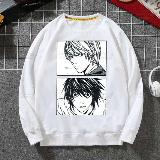 Death Note: L Ryuk Sweatshirts Harajuku Men's Ryuuku Animation Collectable Casual Clothes