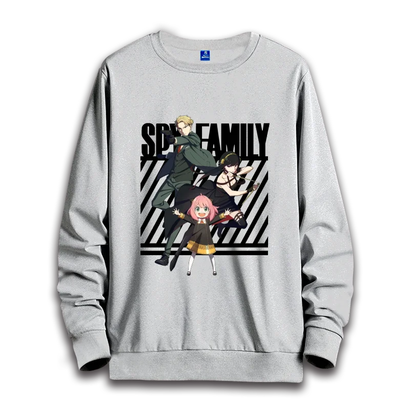 Spy x Family: anime sweatshirts women's round neck top couple round neck hoodie couple loose casual fashion