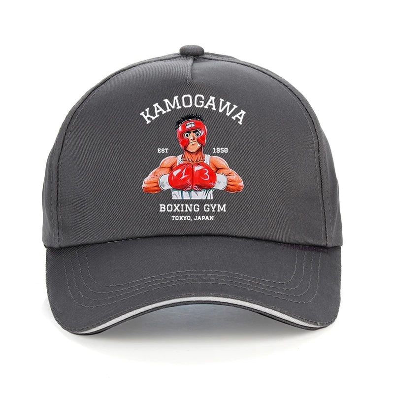 Hajime no Ippo: Vintage Baseball cap Cotton Men Summer Trucker hat Anime Kamogawa Boxing Gym hats Makunouchi Takamura