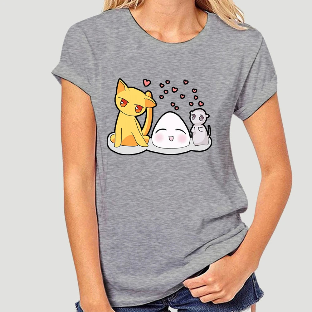 Fruits Basket: T-Shirt For Men Anime Sohma Yuki Kyo Tohru Furuba Manga Cat Cotton Tee Shirt Short Sleeve T Shirt Classic 5329AF
