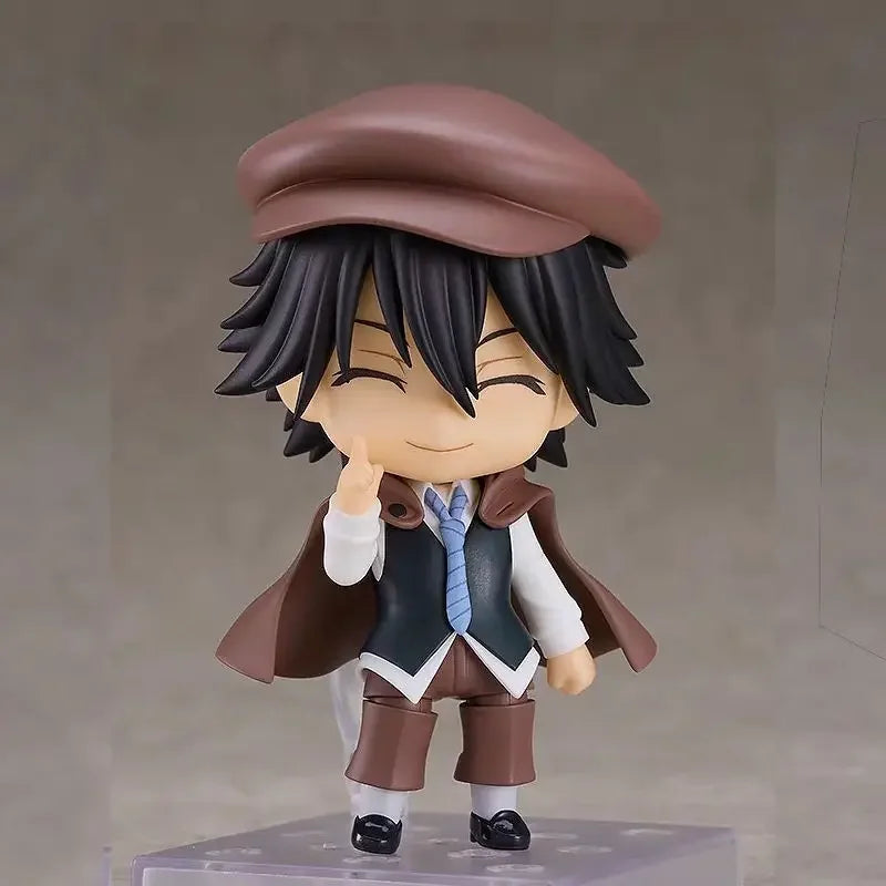 Bungo Stray Dogs: 10cm Anime Cute Nakahara Action Figure Figurine Edogawa Rampo Figure Dazai Osamu Toy Model PVC Collection Gift
