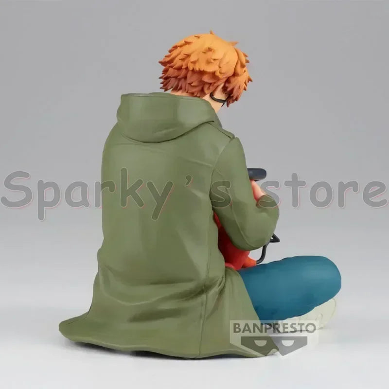 Chainsaw Man: Bandai Original Break Time Collection Figure Denji POCHITA POWER Action Figure Toys For Boys Girls Kids Gifts