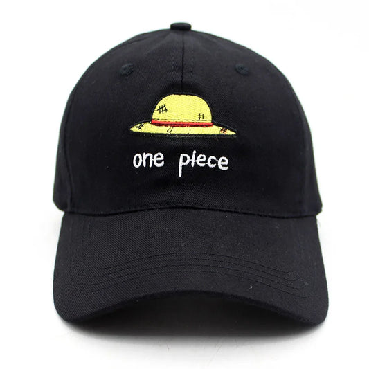 One Piece: Dad Hat Cotton Anime Luffy Straw Hat Baseball Caps Snapback Hats Pirate Unisex Dropshipping