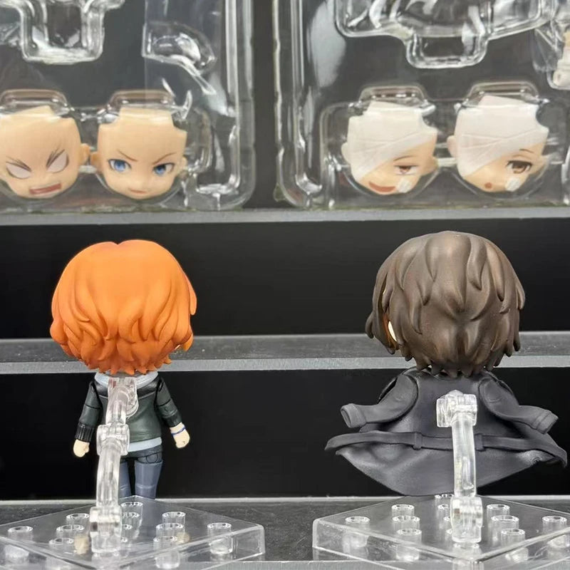 Bungo Stray Dogs: 10cm Anime Cute Nakahara Action Figure Figurine Edogawa Rampo Figure Dazai Osamu Toy Model PVC Collection Gift