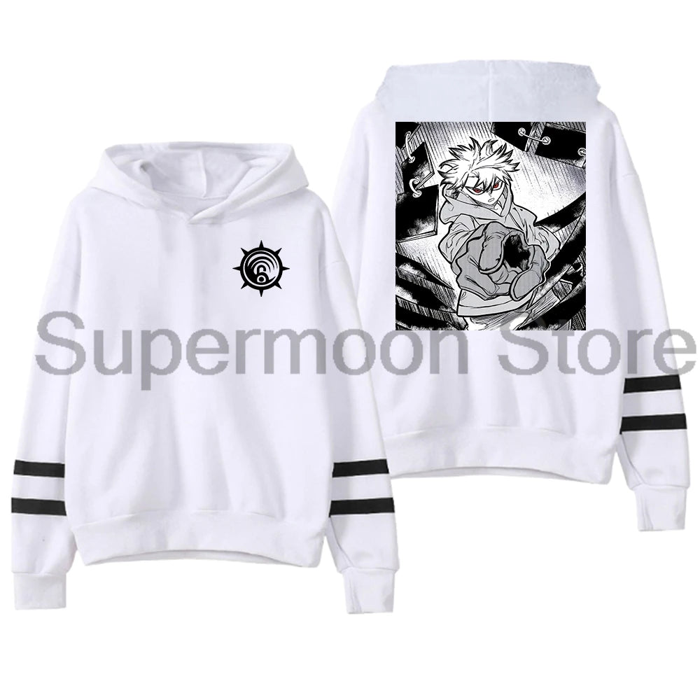 Gachiakuta: Rudo Merch Hoodie Pocketless Parallel Bars Sleeve Streetwear Women Men Hooded Sweatshirts