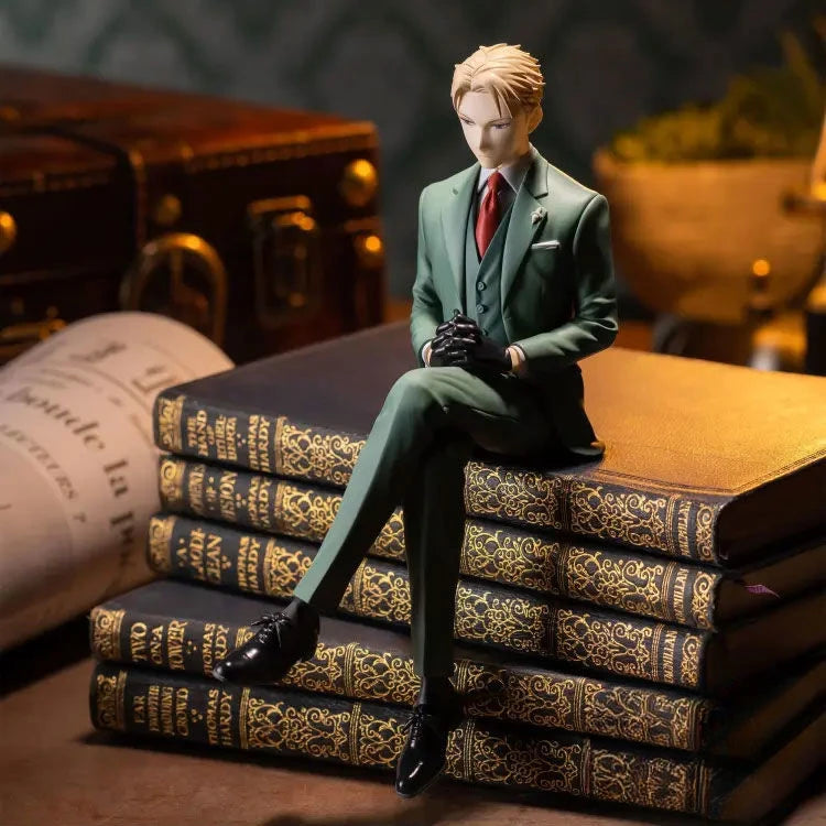 SPY x FAMILY :Figure Twilight Sitting Posture Noodle Press Model Manga Statue Kawaii Anime Figure Collection Doll Gift