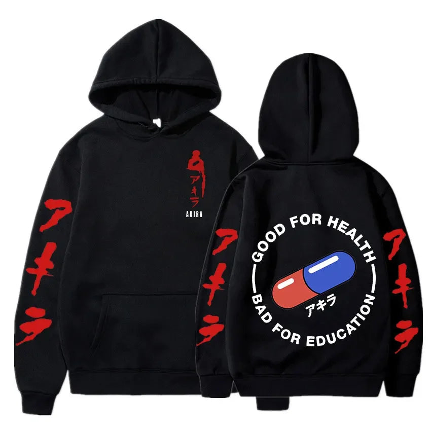 Akira Print: Sweatshirts Unisex Fashion Sweatshirt Oversized Hoodie long Sleeves Pullover Coat