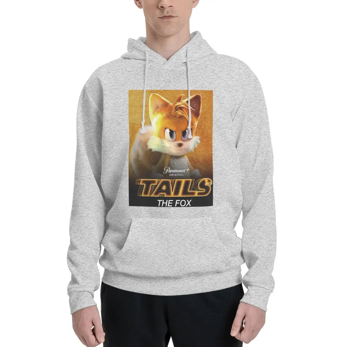 Sonic The Hedgehog : Tails The Fox Hoodies Men's Women Casual Pullover Sweatshirts Harajuku Long Sleeve Hooded Autumn Winter
