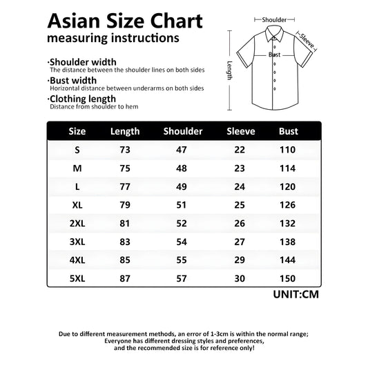 Attack on Titan: Casual Short Sleeve Shirt Loose Unisex Button Print Pattern Top