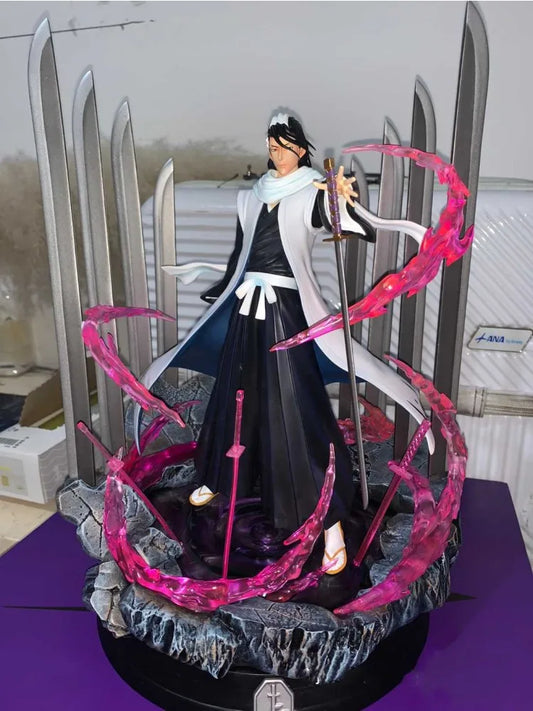 Bleach: Figures Gk Kuchiki Byakuya Ichigo Neliel Model Doll Figurine 32cm Pvc Action Figure Decor Statue Collectible