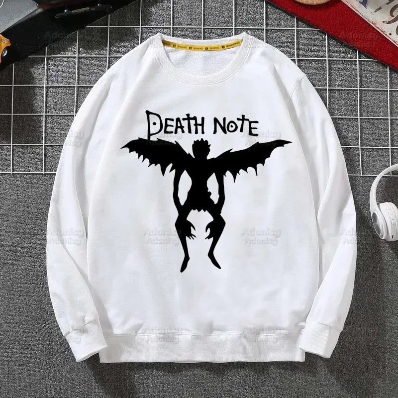 Death Note: L Ryuk Sweatshirts Harajuku Men's Ryuuku Animation Collectable Casual Clothes