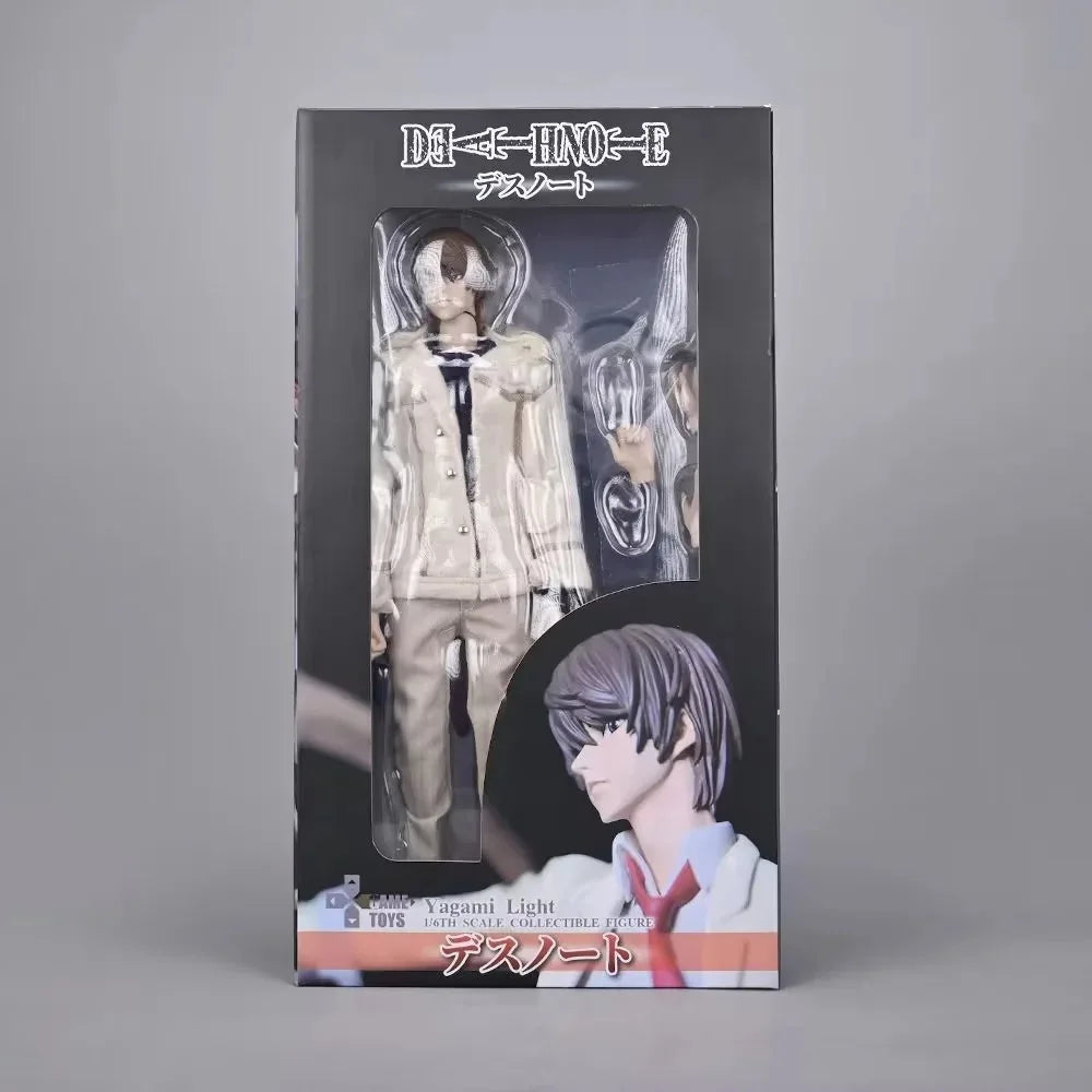 Death Note: Action Figure Toys Manga Yagami Light Killer Ryuuku Figurine 30cm PVC Movable Model Ornaments