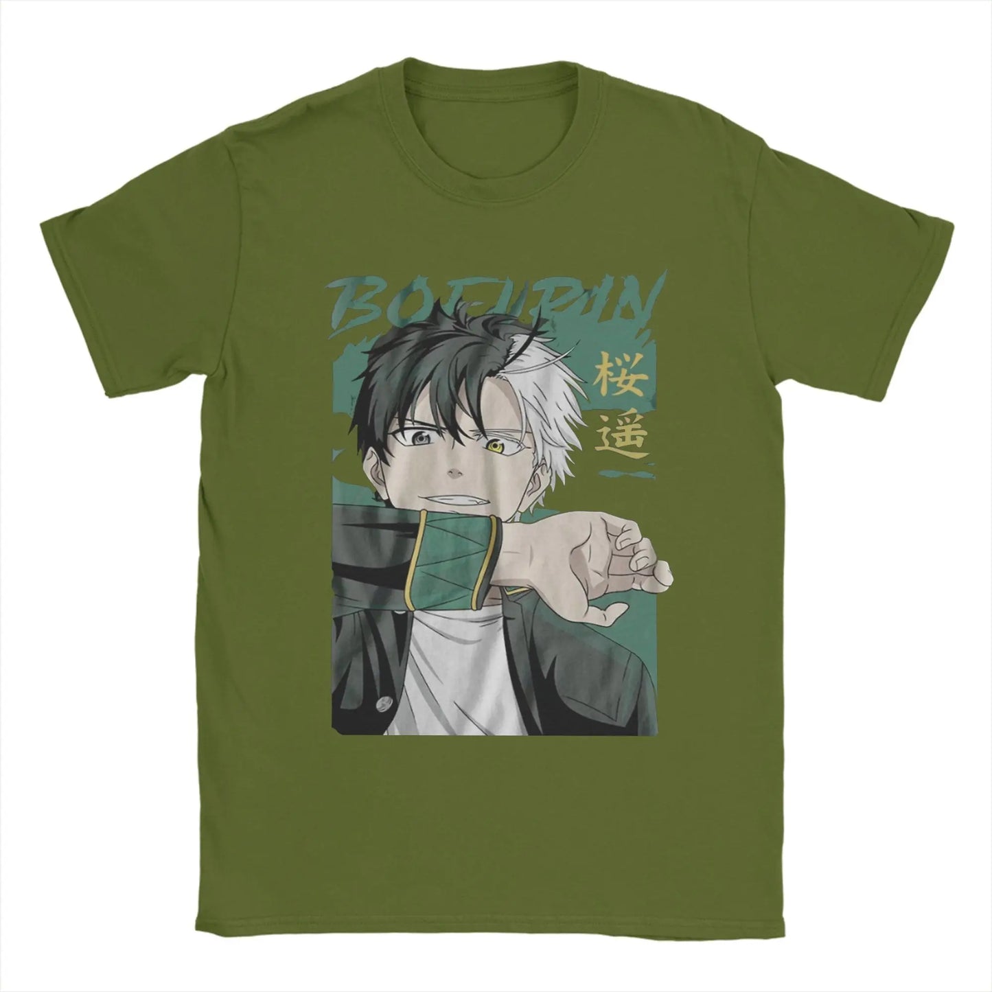 Wind Breaker: Tee Shirt for Men Women Print T Shirts Manga Anime 100% Cotton Clothes