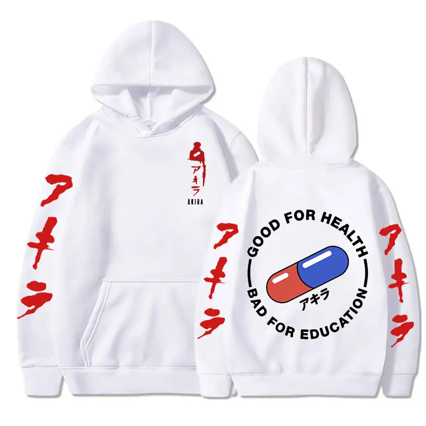 Akira Print: Sweatshirts Unisex Fashion Sweatshirt Oversized Hoodie long Sleeves Pullover Coat
